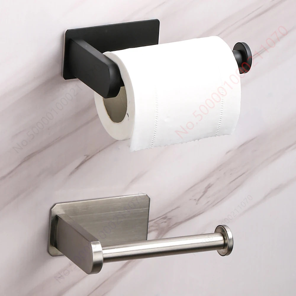 No-Drill Toilet Paper Holder