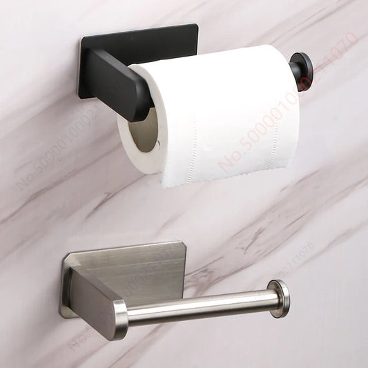 No-Drill Toilet Paper Holder
