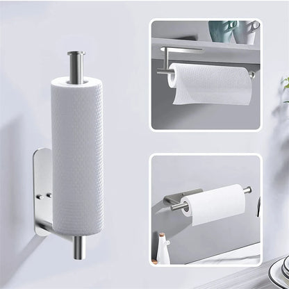 No-Drill Toilet Paper Holder