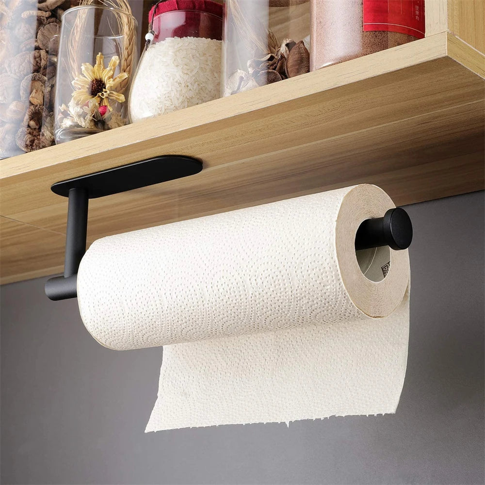 No-Drill Toilet Paper Holder